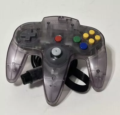 Nintendo 64 Atomic Purple Controller N64 Authentic OEM Tested  • $25