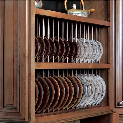 Maple Unfinished Plate Rack 2pk. Hafele Item #541.98.160 • $155