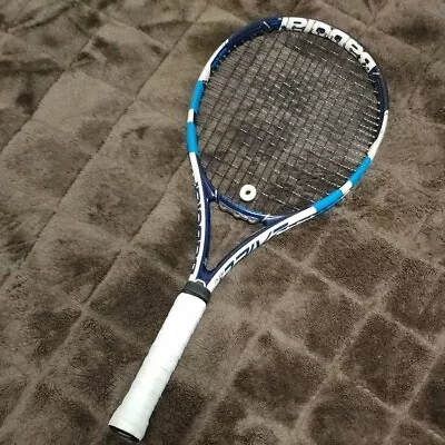 Babolat PURE DRIVE WIMBLEDON Tennis Racquet- Grip 4 1/4 (G2)  With Shock Absorbe • $132.99