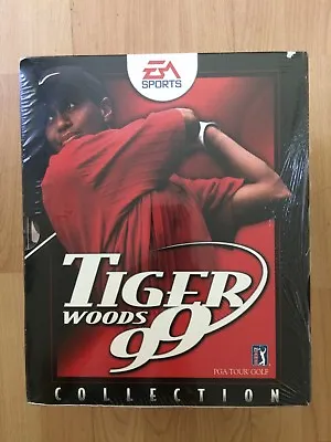 $79.70 • Buy Tiger Woods 99 Collection PGA Tour Golf WIN 95/98 Courses & 2 Earl Woods Books!