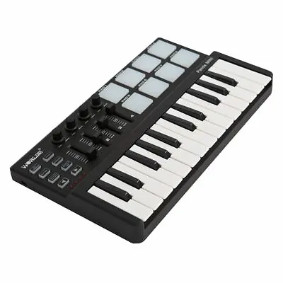 $188.80 • Buy Mini Piano With Drum Pad USB 25 Key Keyboard Portable Plastic Musical Instrument