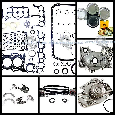 Fits 90-96 Honda Accord 2.2 SOHC F22A1 F22A4 F22A6 ENGINE REBUILD KIT • $369.95