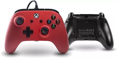 $26.99 • Buy PowerA Enhanced Wired Controller For Xbox Crimson Fade No Retail Packaging