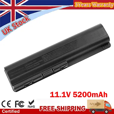 6 Cell Battery For HP Pavilion DV4-5000 DV6-7000 DV7-7000 Envy DV4-5200 DV6-7200 • £15.99