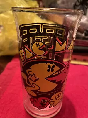 1982 Pac-Man Glass  Bally Midway Drinking Glass • $8.50