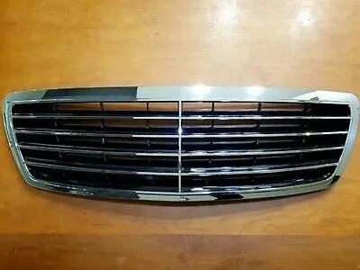 2003-2005 For Mercedes S Class W220 Assembly Black Grille With Chrome Frame • $169