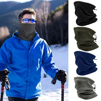 Winter Fleece Face Mask Scarf Balaclava Neck Warmer Gaiter Ski Windproof Bandana • $5.99