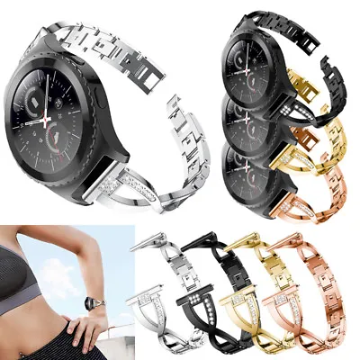 OZ Men Women Alloy Watch Band Strap For Samsung Galaxy Watch 42/46mm R800/810/15 • $16.99