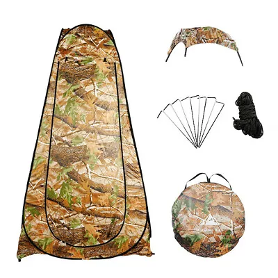 Portable Outdoor Instant Pop Up Tent Privacy Camping Shower Toilet Changing Room • £18.69