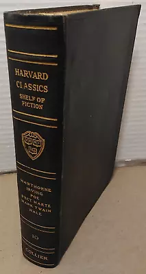 Hawthorne Irving Poe Harte Twain & Hale - Harvard Classics - 1917 - Antique • $5.88