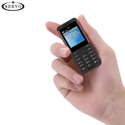 Triple Sim Mini Mobile Phone 1.3  Tiny Screen Bluetooth Dial Magic Voice Phone • $24.99