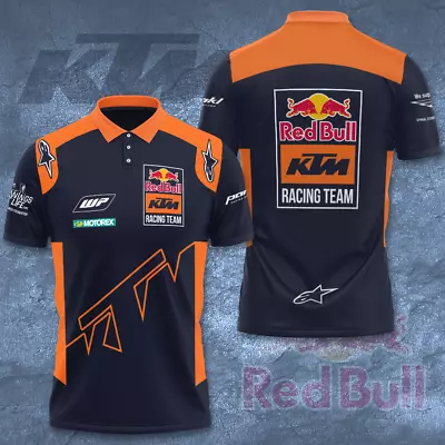 KTM Factory Racing Alpinestars Motorex AOP 3D Casual Shirt S5XL For Fan • $35.99