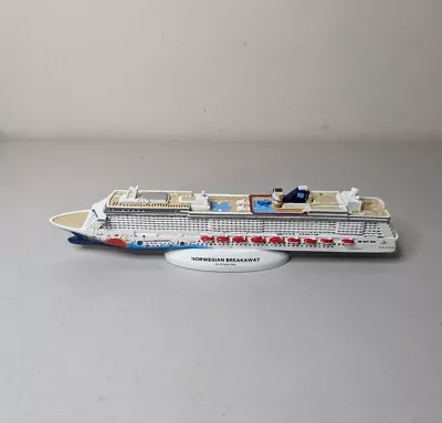 Norwegian Breakaway Ship Model NCL Norwegian Cruise Line Peter Max Art RARE • $119
