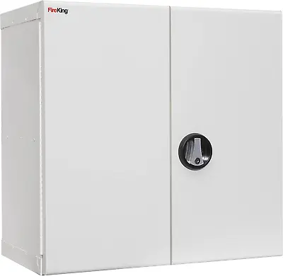 FireKing 24MSC-ELRWT Medical Storage Cabinet With Cam Lock 24H X 24W X 14D • $129.99