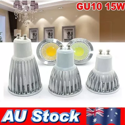 4X GU10 9W/15W Downlight Bulb COB LED Spotlight Globe Lamp Light Warm Cool White • $15.19