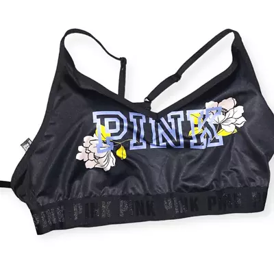 Victoria's Secret PINK Active Ultimate Lightly Lined Hawaii Floral Sports Bra • $28.80