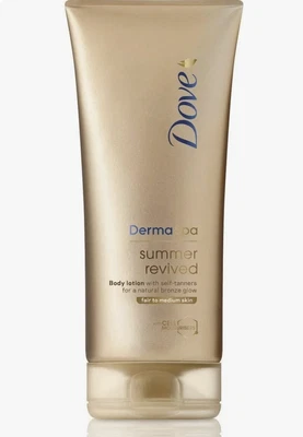 £5 • Buy Dove Fake Tan Lotion Cream Fair To Medium Gradual Self Tanning Cream 200 Ml