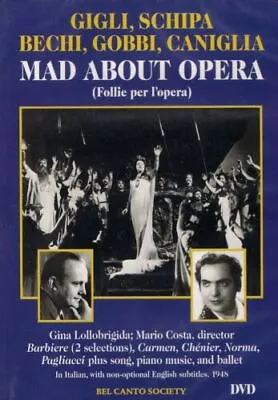 Gigli Schipa -  Mad About Opera - DVD • £17.75