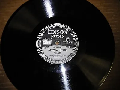 EDISON Record/RAE ELEANOR BALL-VIOLIN Solos W. Piano/E!!! • $5.50