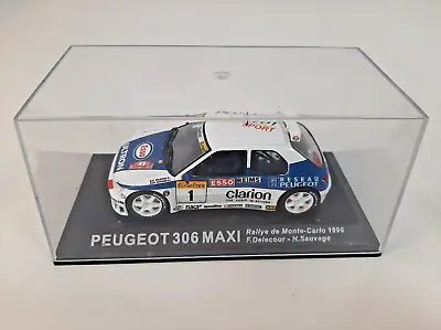 Deagostini 1:43 Rally Car Collection - Peugeot 306 Maxi Rallye Monte Carlo 1996 • $44.99
