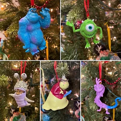 Set Of 5 Disneys Monsters Inc Christmas Ornament • $25