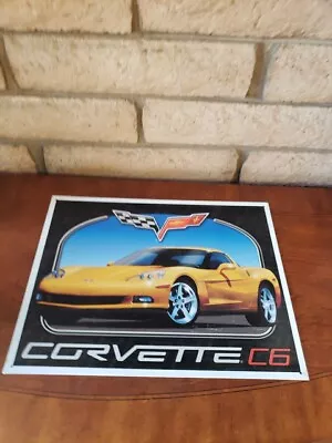 2005 GM Chevrolet Corvette C6 Metal Sign • $7.95