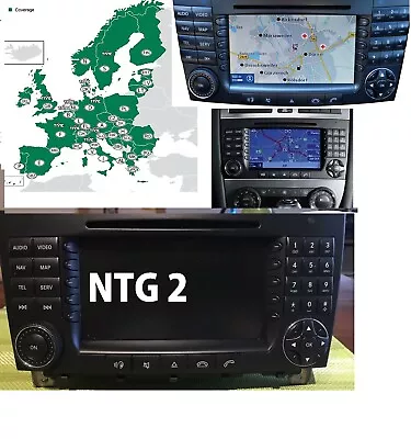 Mercedes NTG2 V19 Navigation DVD Europe + Update Version V12 • £12.99