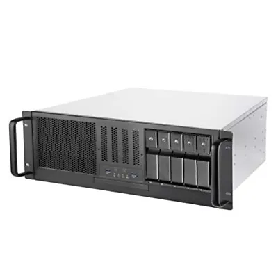 SilverStone Tech Inc 4U Rackmount Server Chassis With 3x 5.25  Drive Bays 5 ... • $417.34