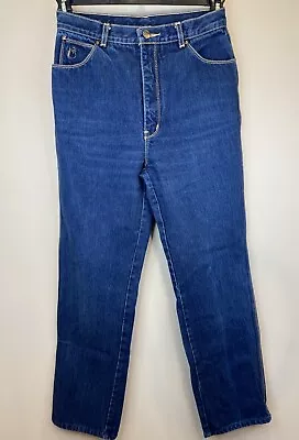 Gloria Vanderbilt For Murjani Jeans Womens 12 Straight High Waist VTG 80s Swan • $80