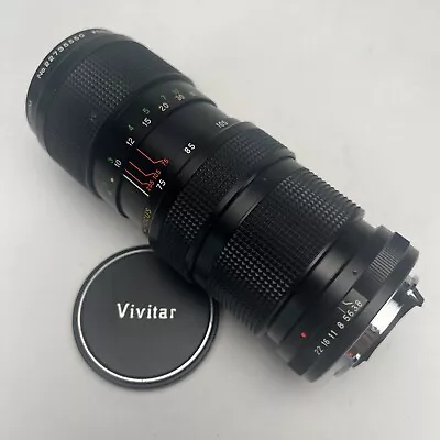 VIVITAR LENS 75-205MM F3.8 CLOSE FOCUS AUTO ZOOM FOR PENTAX K 58mm JAPAN (5) • $20