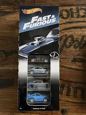 Hot Wheels Fast And Furious 8 Car Collectors Pack • $60