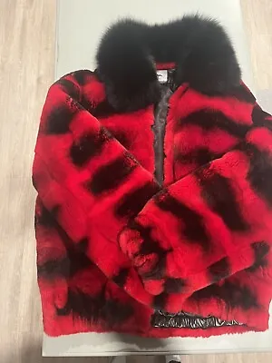 Mink With Rex Rabbit Chinchilla Jacket • $800