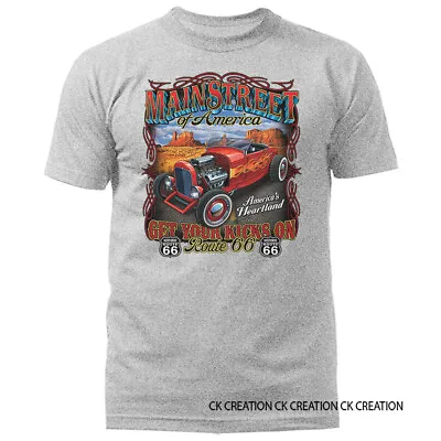 Main Street Of America Route 66 America's Heartland Graphic T-shirt • $13.73