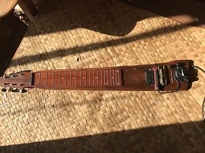 Lap Steel Guitar With Roland GK3 Synthesizer Pick Up Koa Body • $299