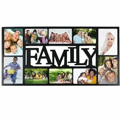 Multi Photo Frames Home Decor Frames Picture Wall Set Gift Family Love New • £10.99