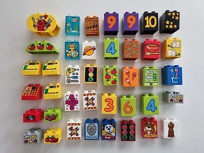 Lego Duplo Bricks Pieces Minifigure Figure Bulk Lot Printed Bricks • $15