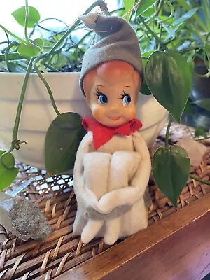 Vintage Felt Kneehugger 12” Pixie Elf Japan • $28
