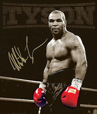 A3/A4 Size - MIKE TYSON BOXING LEGEND 1 NEW ART PRINT POSTER   # 29 • £3.60