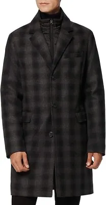 Marc New York By Andrew Marc Men's 38  Rigel Wool Coat Stand Collar Jacket... • $119.97