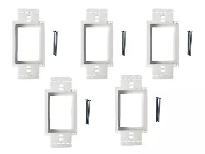 Electrical Power Outlet Box Extender Kit - Single Gang Box Extender - 5 Pack • $14.88