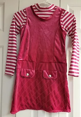 Dollie & Me Jumper Dress Girl's Size 10 EUC • $14.99