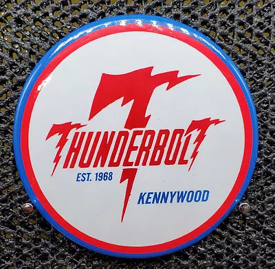 Kennywood Magnet Thunderbolt Button Shaped Roller Coaster • $7.99