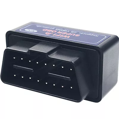 OBD2 OBDII WIFI Adapter Auto Scanner Tool Super Mini Car Diagnostic Testing Tool • $12.50
