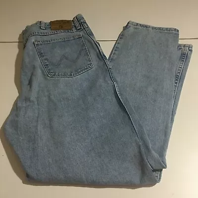 Wrangler Rugged Wear Mens Jeans Size 38x32 Light Wash • $15.01