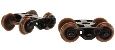 ATLAS (N-Scale) #22060 - Roller Bearing Caboose Trucks (1 Pair) No Coupler • $5.45