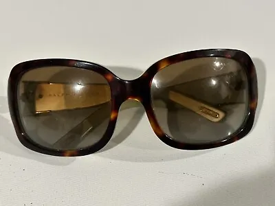 RALPH LAUREN RA5031 601/T5 Brown Blue Tortoise Plastic Women's Sunglasses • $39.99