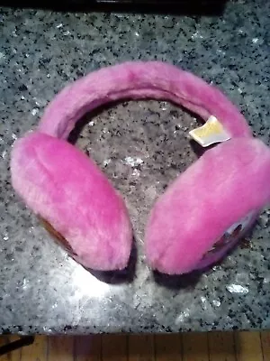 High School Musical Faux Ears Muffs Pink  • $10