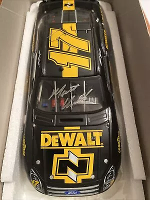 Autographed Matt Kenseth #17 Dewalt Nano 2008 1/24 Diecast COT RCCA ClubCar /150 • $29.99