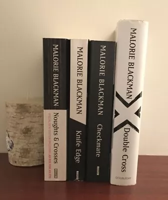 Malorie Blackman 4 Books: Noughts & Crosses Knife Edge Checkmate Double Cross • £12