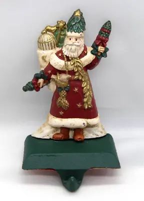 Midwest Cannon Falls Cast Iron Stocking Hanger FATHER CHRISTMAS Victorian Santa • $14.95